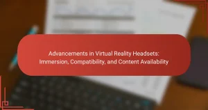 Advancements in Virtual Reality Headsets: Immersion, Compatibility, and Content Availability