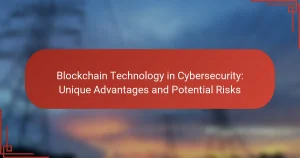 Blockchain Technology in Cybersecurity: Unique Advantages and Potential Risks