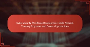 Cybersecurity Workforce Development: Skills Needed, Training Programs, and Career Opportunities
