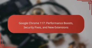 Google Chrome 117: Performance Boosts, Security Fixes, and New Extensions