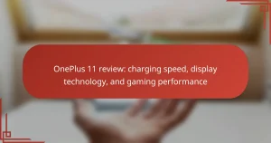 OnePlus 11 review: charging speed, display technology, and gaming performance